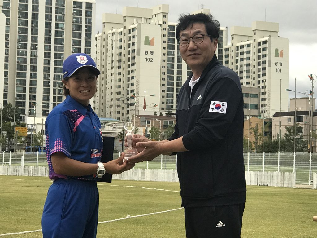 Japan Cricket Association 東アジアカップ 女子日本代表が韓国に勝利し3位 中国が香港に勝利し優勝